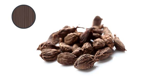 megawood farve Kardemomme med naturlig inspiration